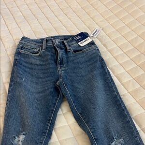 Old Navy Women's Classic Blue Straight Leg Jeans